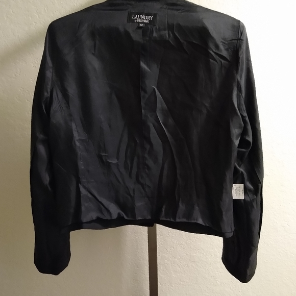 Laundry by Shelli Segal 12 Medium Black Jacket -- Final Price - Picture 7 of 7